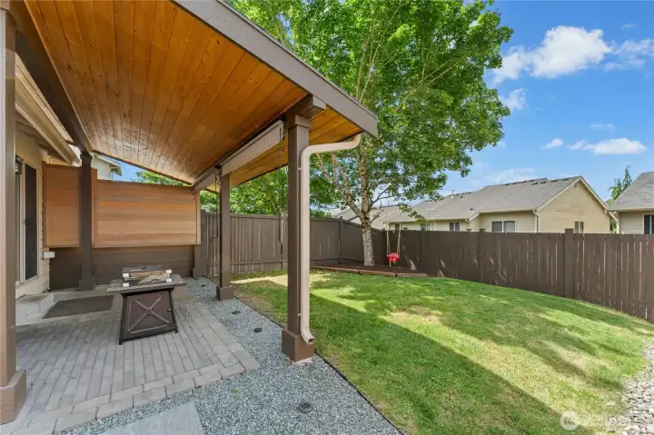 fully fenced backyard fully fenced backyard