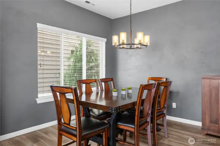 Dining Room is big enough for large gatherings