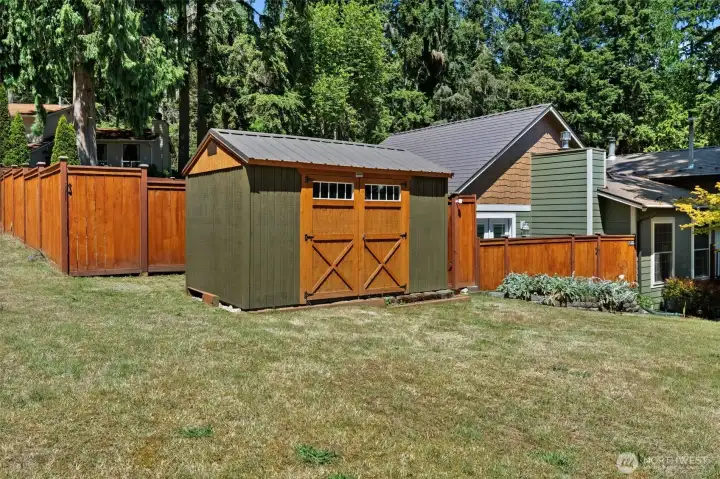 New Shed to keep all of your gardening equipment in New Shed to keep all of your gardening equipment in