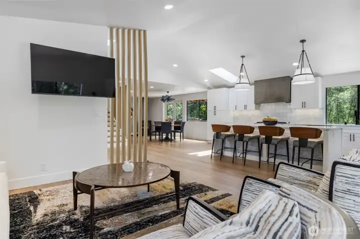 Livingroom/Kitchen/Dining room