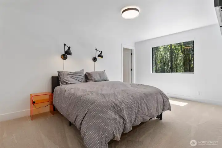 2nd bedroom upstairs/ with shared bathroom between bedroom 2 and 3