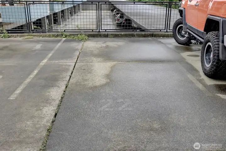 Dedicated parking spot #22 Dedicated parking spot #22