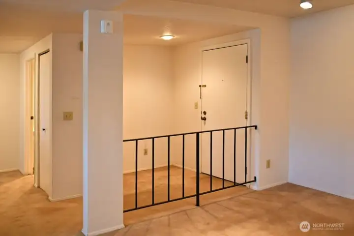 Unit entry area Unit entry area