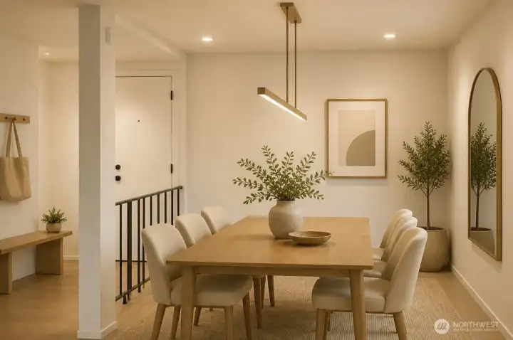 Dining Area-Virtually Staged Dining Area-Virtually Staged