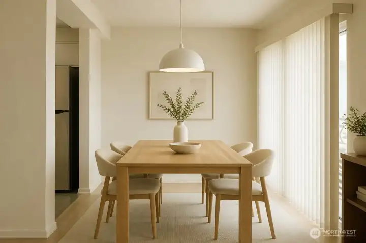 Breakfast Nook-Virtually Staged Breakfast Nook-Virtually Staged