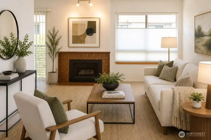 Living Room-Virtually Staged Living Room-Virtually Staged
