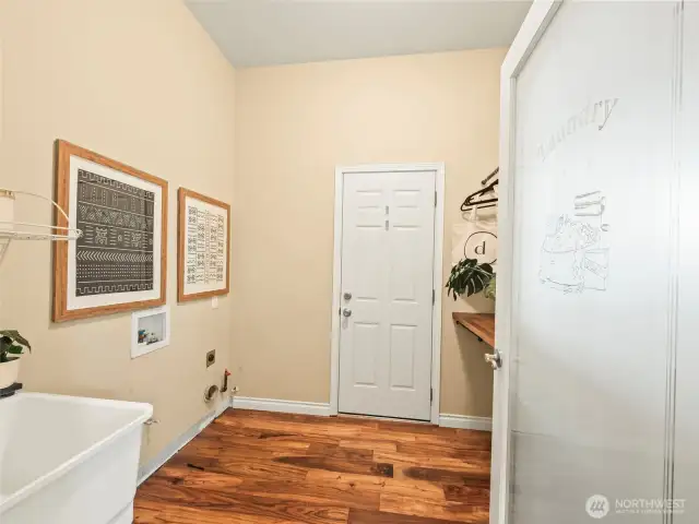 Laundry Room on main level