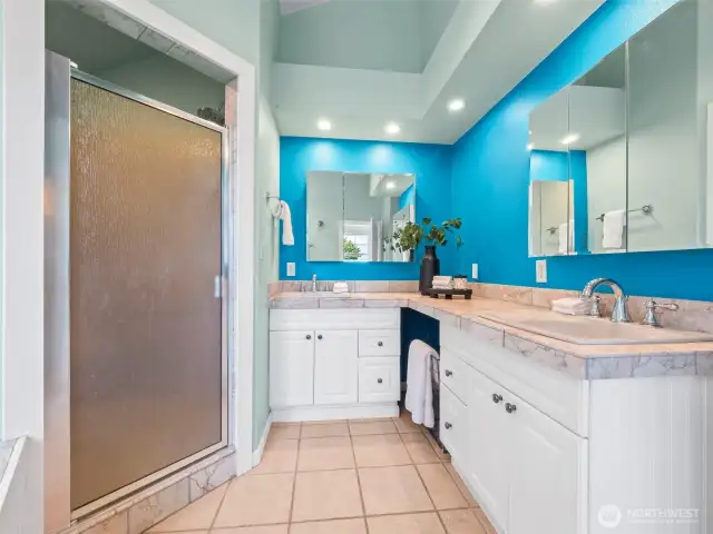 Primary Bathroom w/walk-in shower