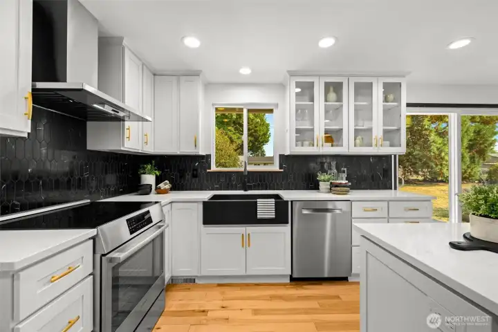 Cook with ease in this stylish, functional kitchen