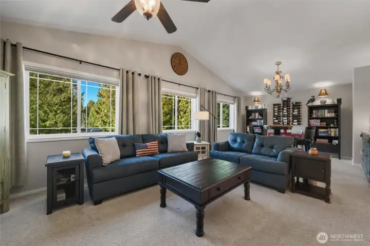 Upstairs bonus room