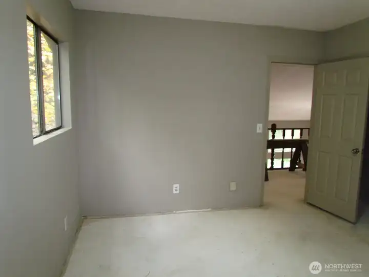 2nd Bedroom Upstairs, also with a nice size closet.