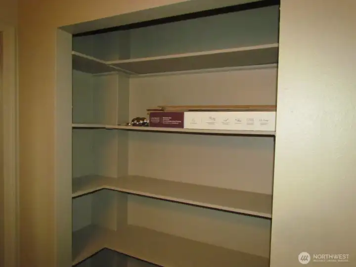 Good size Linen Closet
