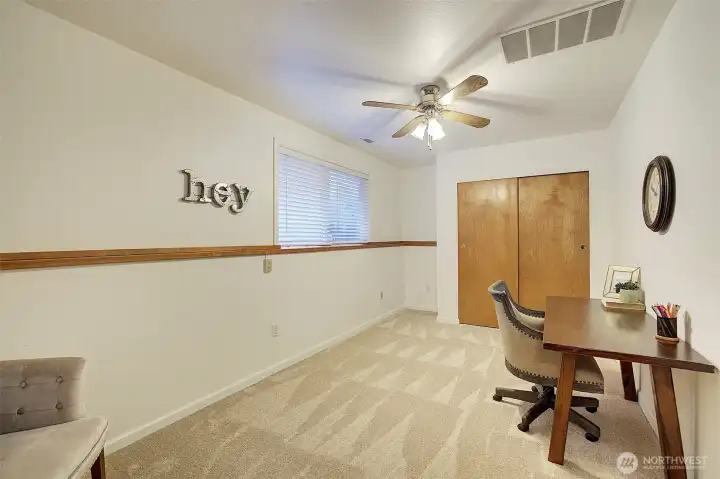 This room downstairs could be 4th bedroom or den/office.