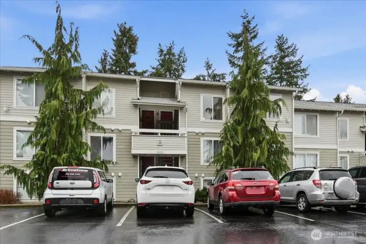 Building B is your first left driveway after entering the complex.