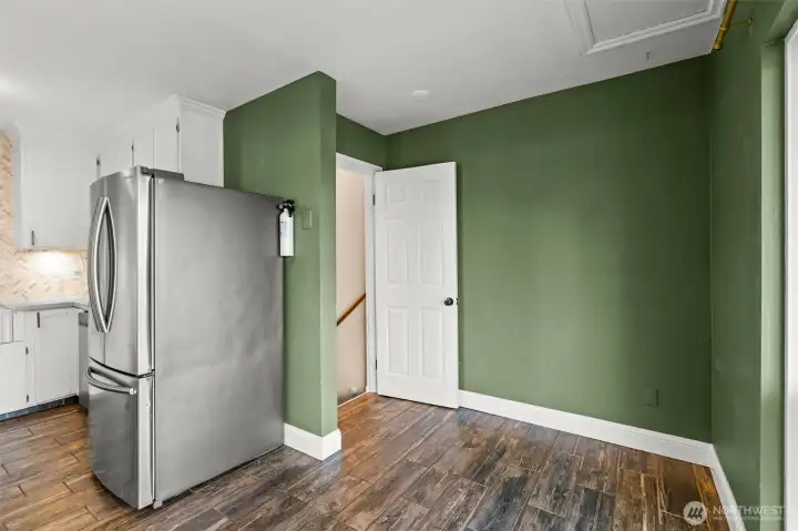 basement access from kitchen