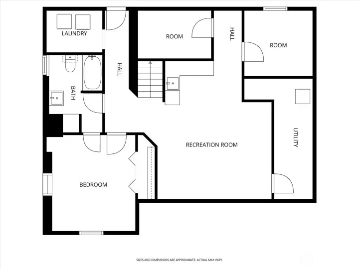 Basement - GREAT rental opportunity or MIL.