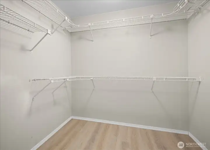 Primary Room with Walk-In Closet