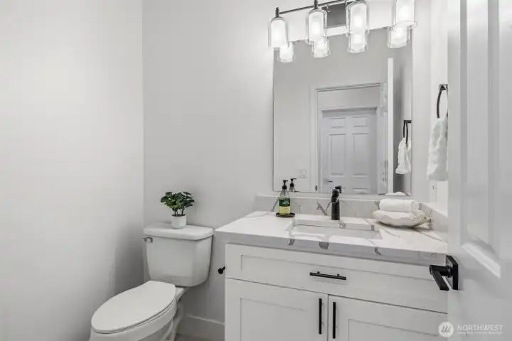 Powder Room in Main Level