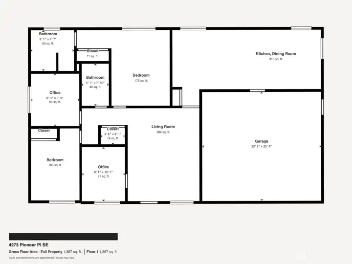 Here is the floor plan of your new home.