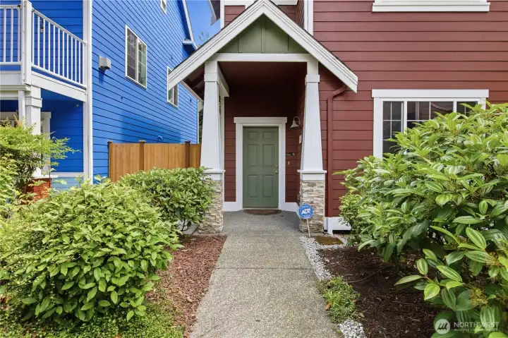 NEW exterior paint (2025) and established greenery!