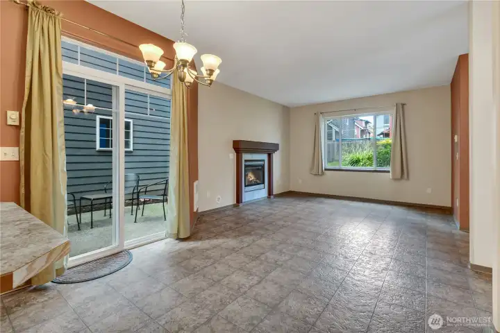Private access to your fenced yard and patio.