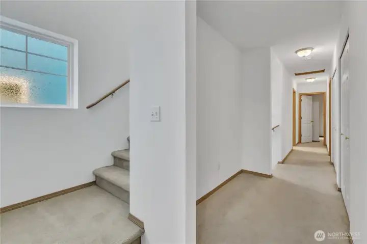 Bright airy transitions throughout.
