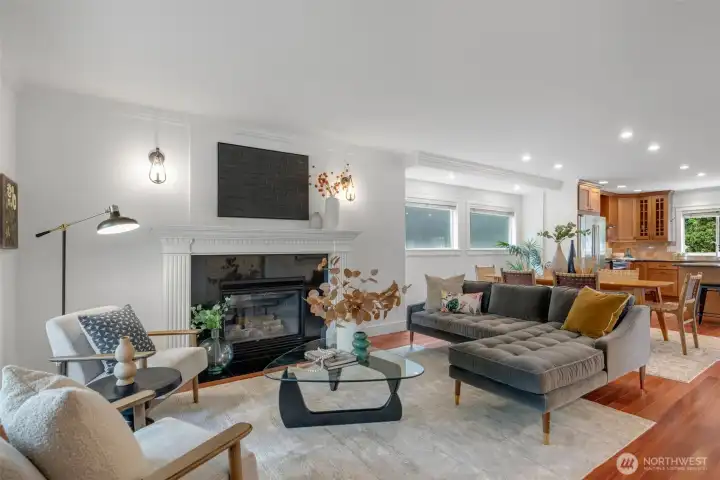 Gas fireplace