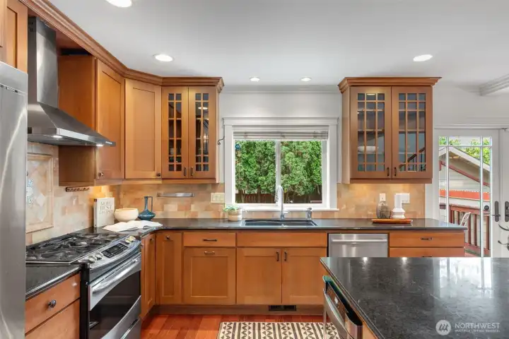 What a gracious kitchen