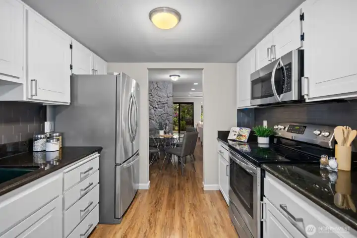 This Kitchen is Very Spacious