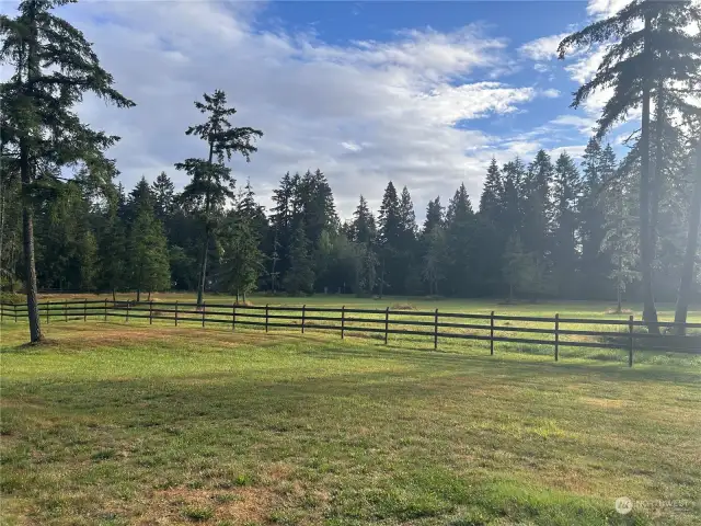 Field views out your front door.