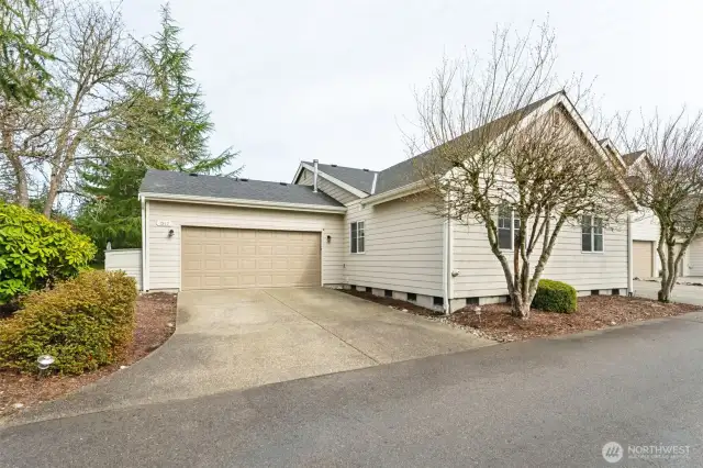 2-car attached garage