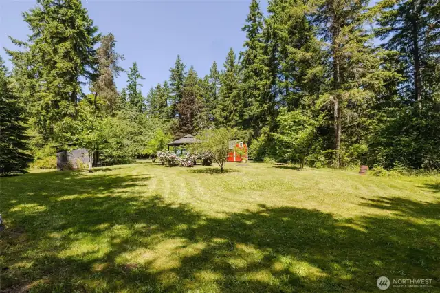 View from SW corner of property