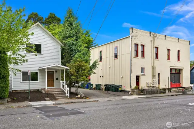 Tucked right behind the Pickett Building...home to Lettered Streets Coffee House
