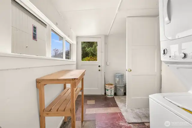 Laundry / Mudroom area just off of the kitchen