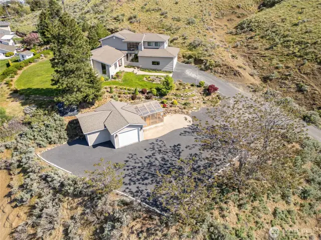 Nestled into the Foothills
