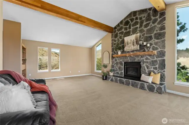 Spacious Living Room