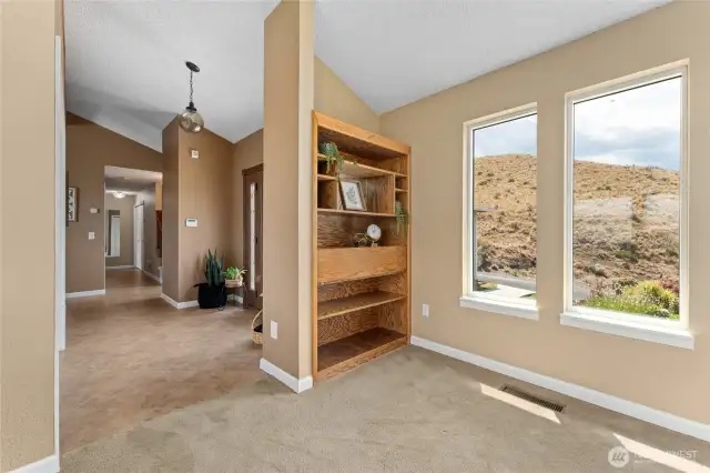 Living Room and Front Entry