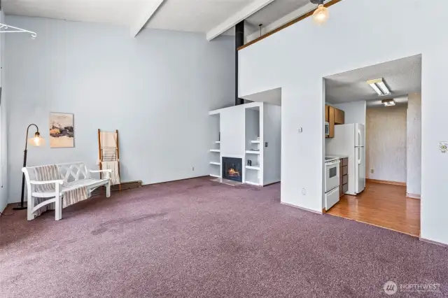Loft above