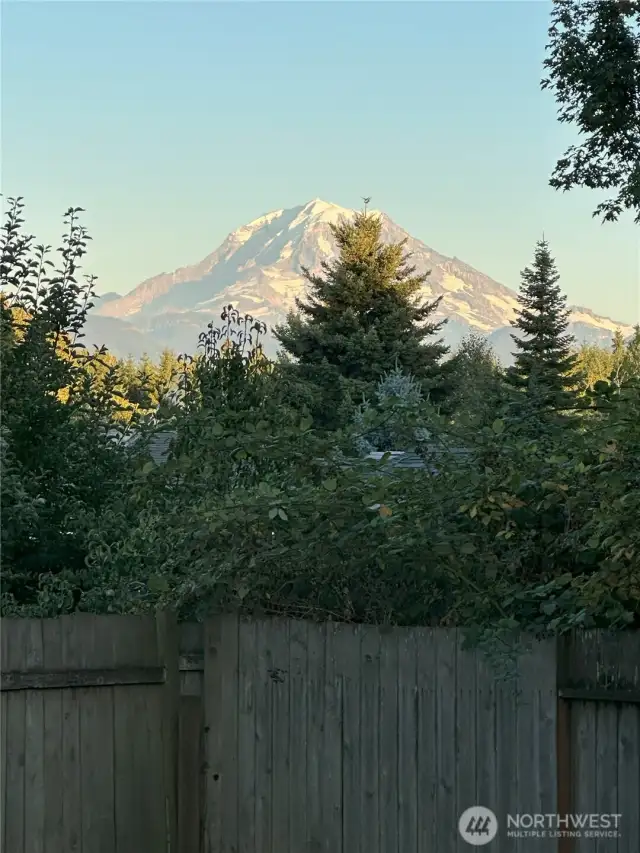 Mountainview from back deck