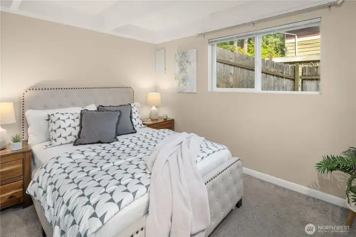 Lower level bedroom