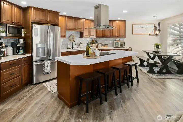 Complete with coffee bar area