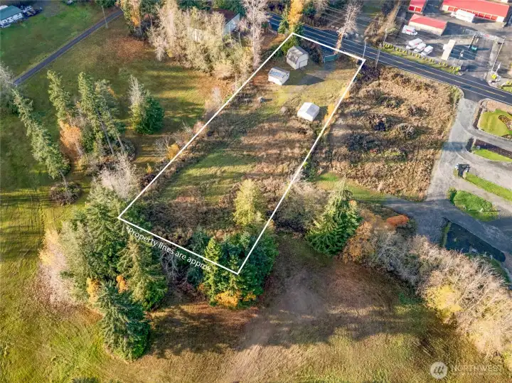 Ariel View from the West