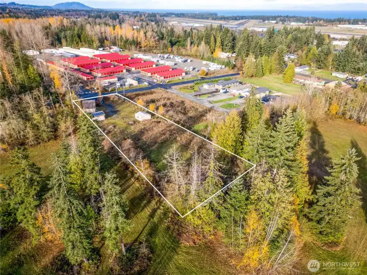 Surrounding area aerial