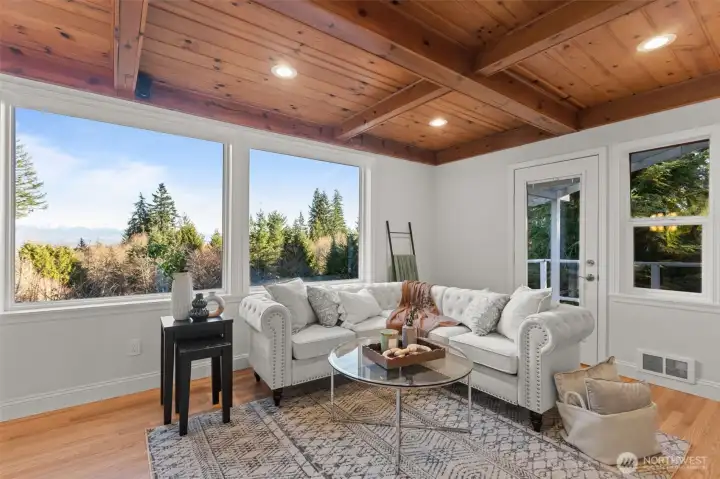 Kitchen/Great Room w/ Beautiful View
