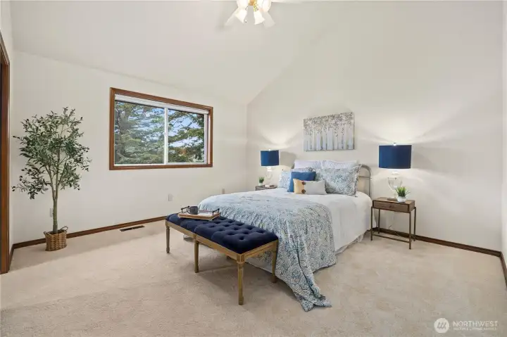 Escape to the primary suite.