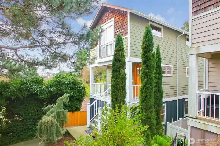 Located on the south end of the development.