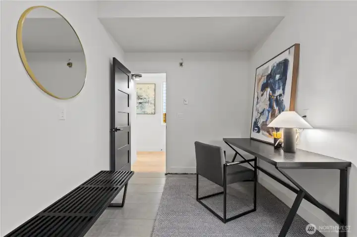 Bonus room on the main floor with separate entrance.