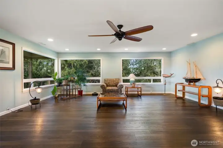 Walk in to a Huge Family Room