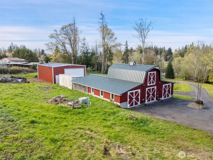 Major Outbuildings can Accommodate RV.