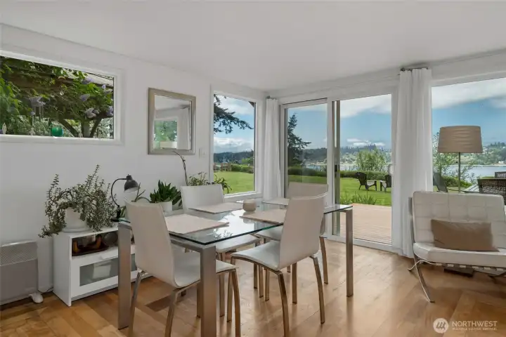 Main house dining area
